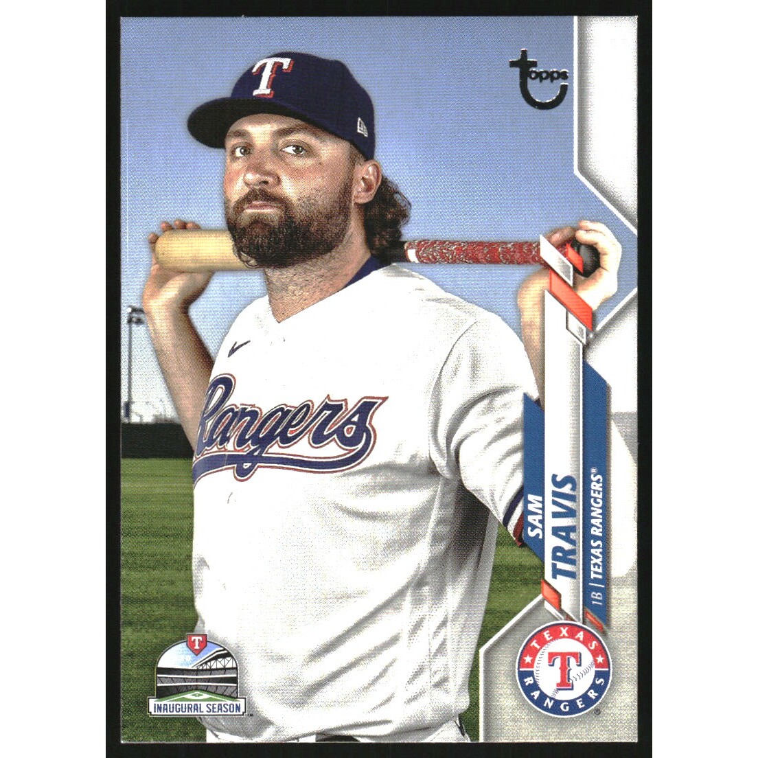 2020 Topps Update Vintage Stock #U164 Sam Travis. rookie card picture