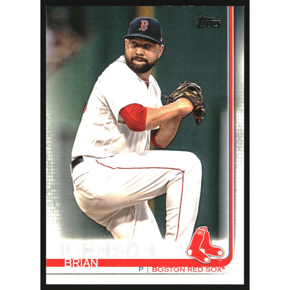 2019 Topps Advanced Stats #522 Brian Johnson. rookie card picture