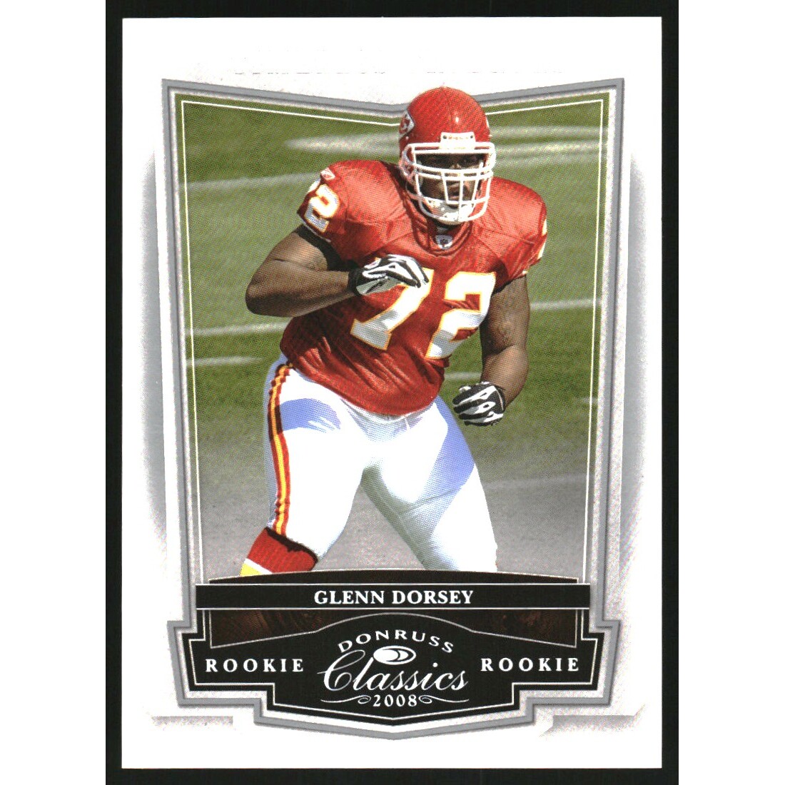 2008 Donruss Classics Timeless Tributes Silver #211 Glenn Dorsey. rookie card picture