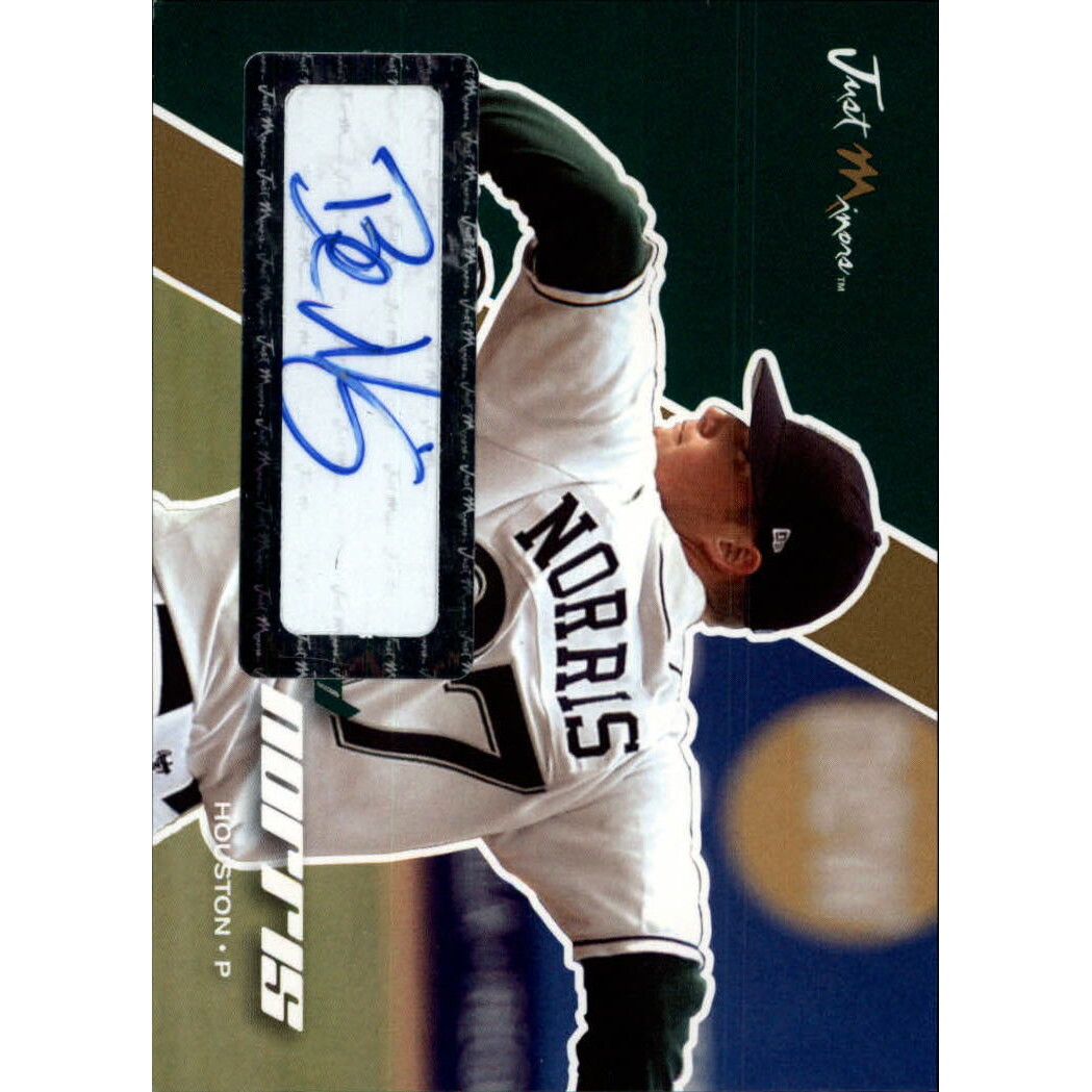 2008 Just Autographs Signatures Gold #52 Bud Norris 2008 Just Autographs Signatures Gold #52 Bud Norris