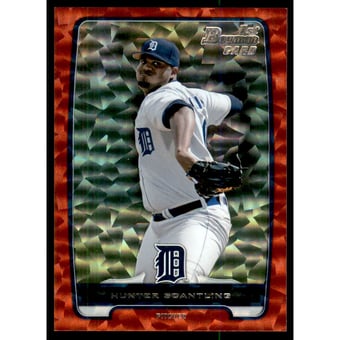 2012 Bowman Draft Draft Picks Red Ice #BDPP106 Hunter Scantling