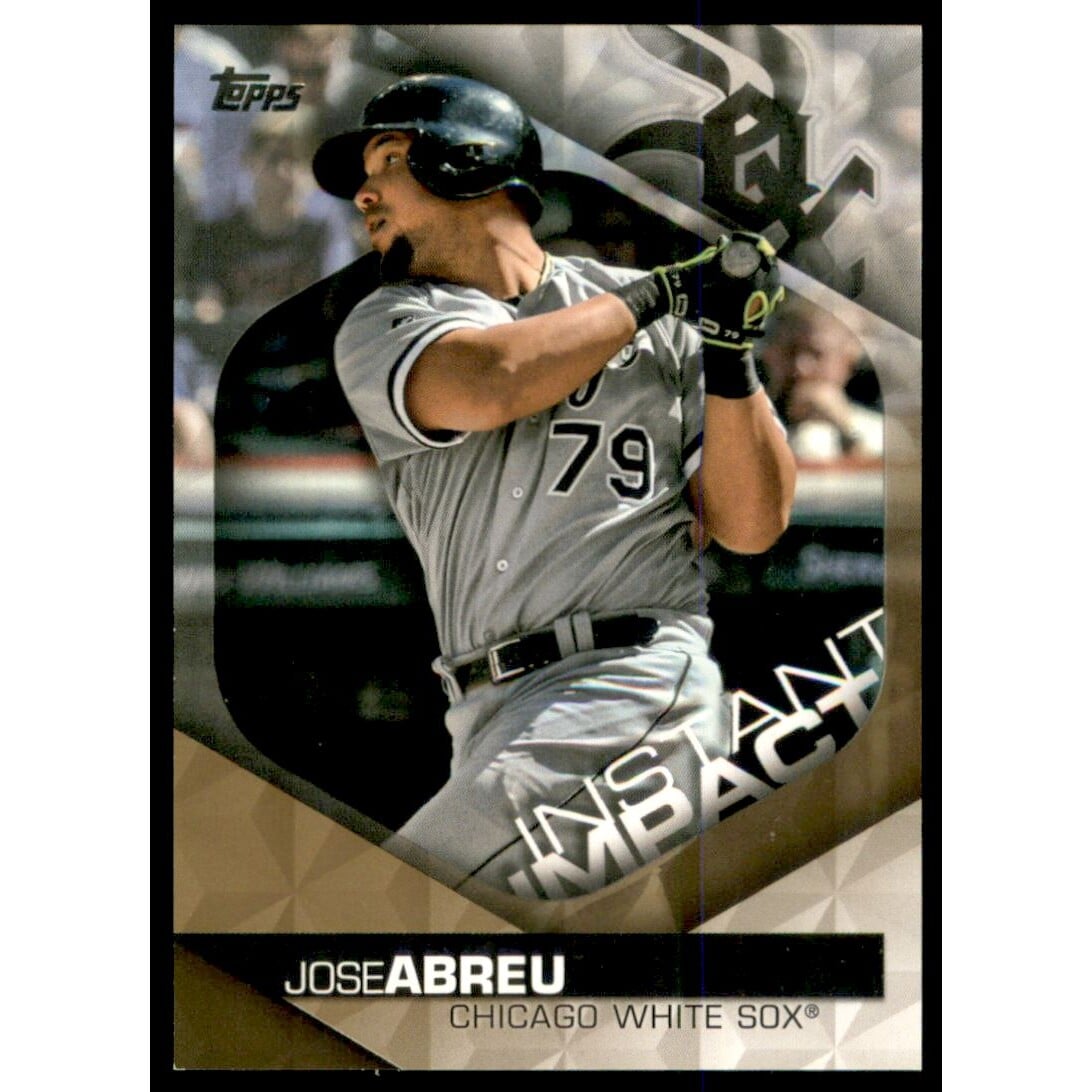 2018 Topps Instant Impact Gold #II31 Jose Abreu. rookie card picture