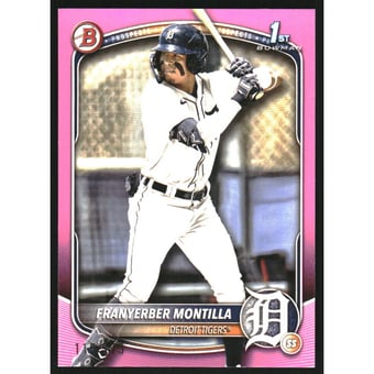 2025 Bowman Prospects Pink #BP5 Franyerber Montilla