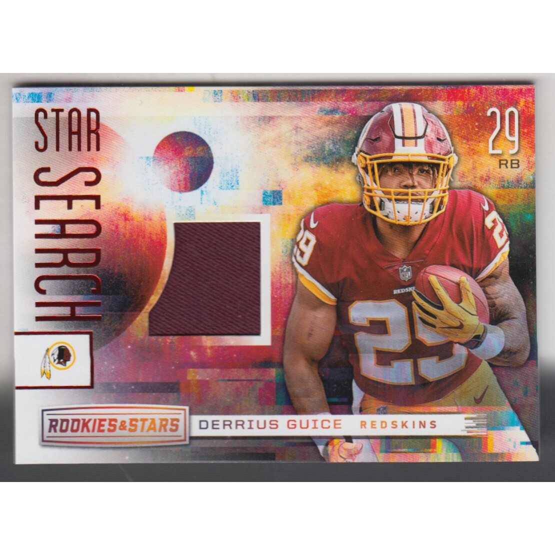 2018 Rookies and Stars Star Search Jerseys #21 Derrius Guice