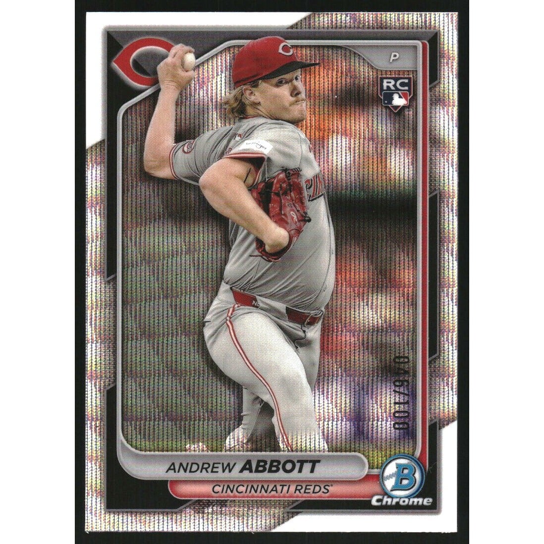 2024 Bowman Chrome Wave Refractors #79 Andrew Abbott