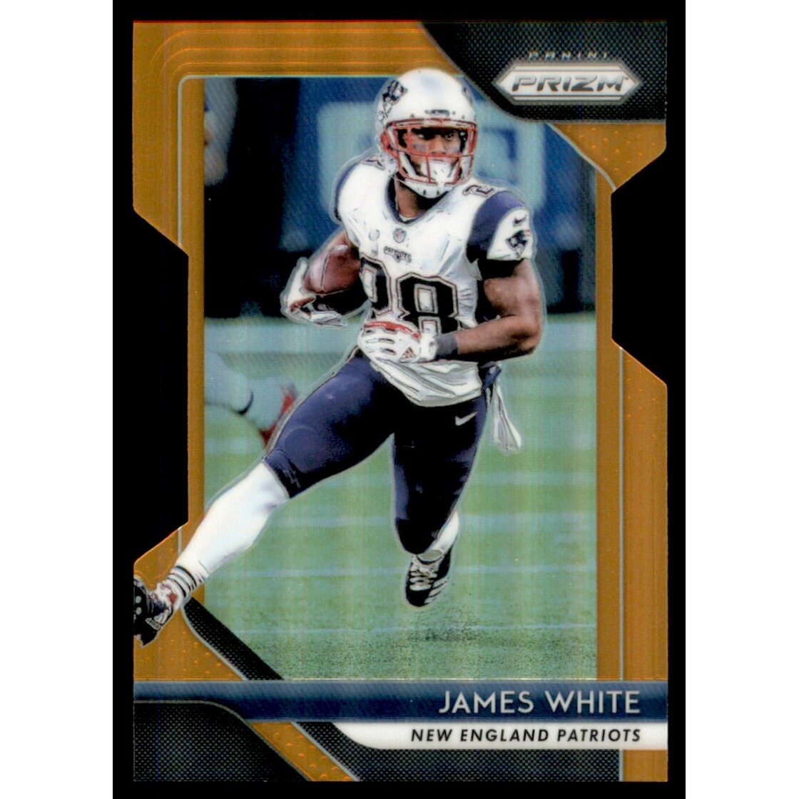 2018 Panini Prizm Prizms Orange #72 James White