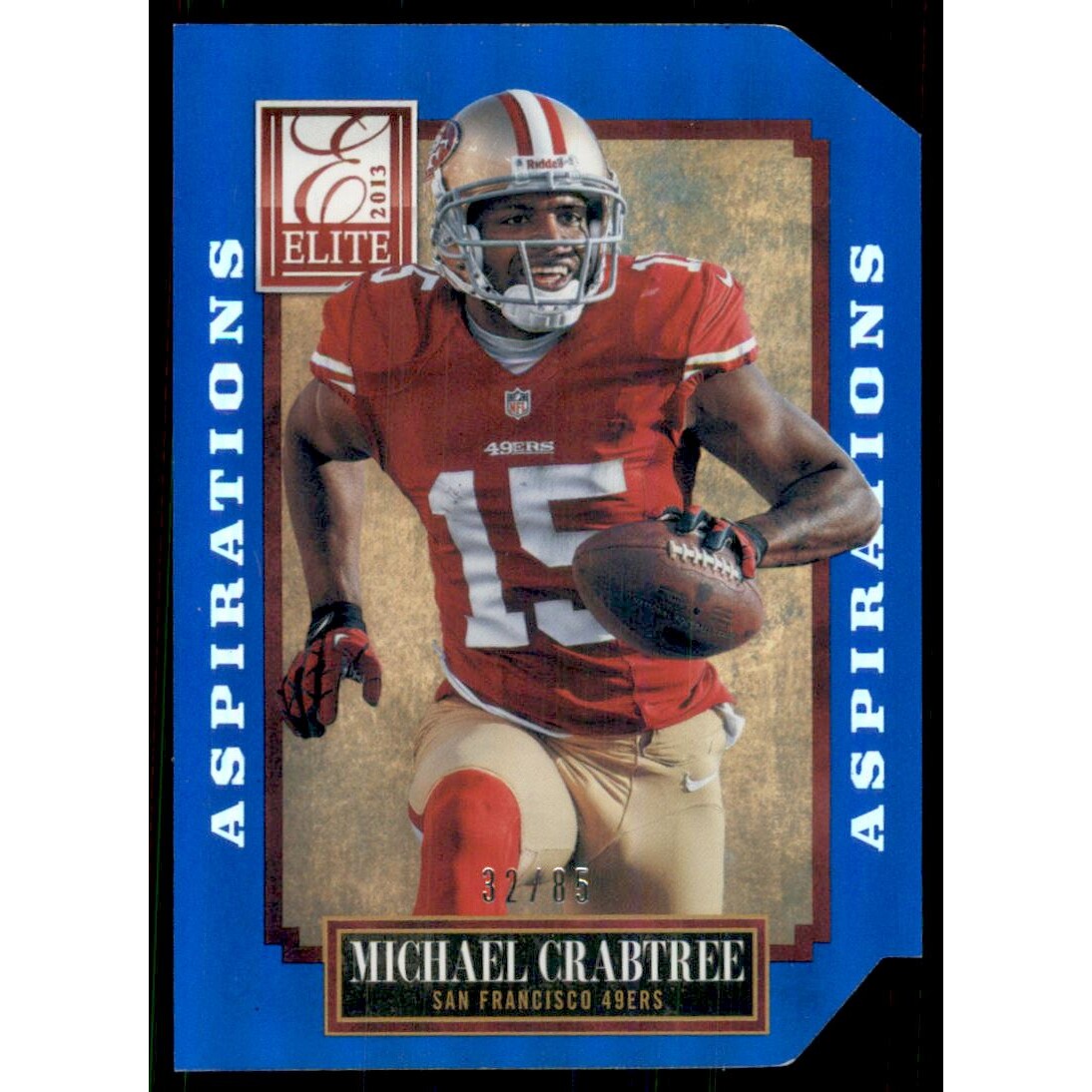 2013 Elite Aspirations #86 Michael Crabtree/85