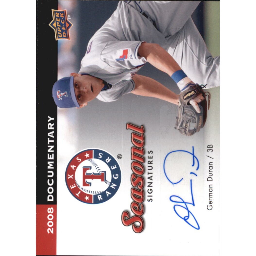 2008 Upper Deck Documentary Seasonal Signatures #EJ Elliot Johnson. rookie card picture