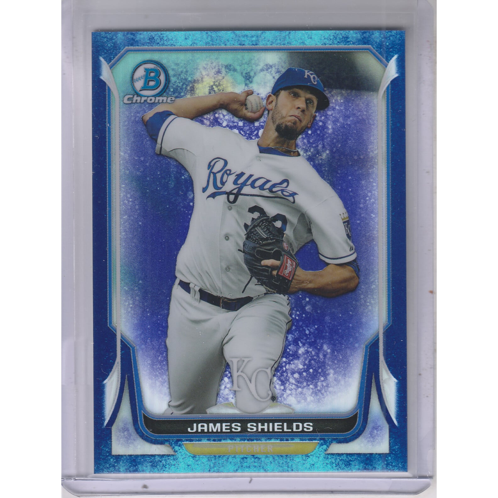 2014 Bowman Chrome Bubble Refractors #78 James Shields