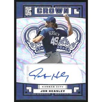 2022 Panini Capstone Crown Autographs #38 Jon Heasley