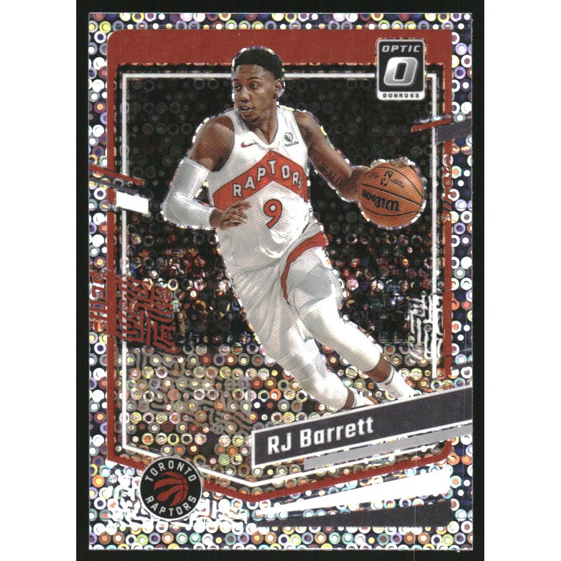 2023-24 Donruss Optic Fast Break Holo #1 RJ Barrett