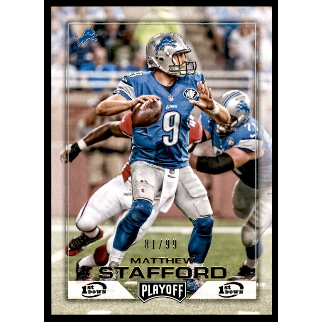 2016 Playoff 1st Down #62 Matthew Stafford