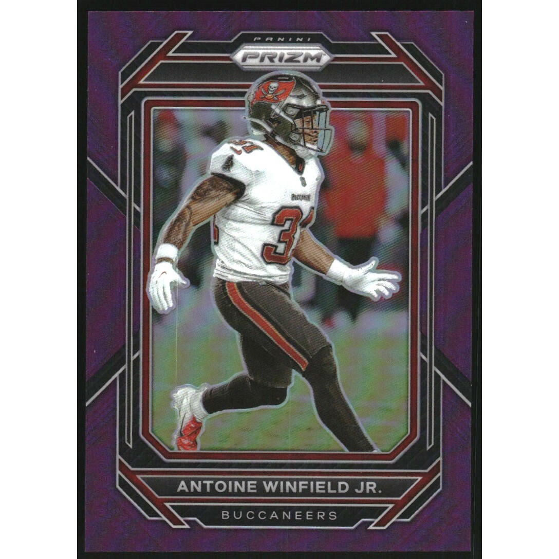 2022 Panini Prizm Prizms Purple #280 Antoine Winfield Jr.