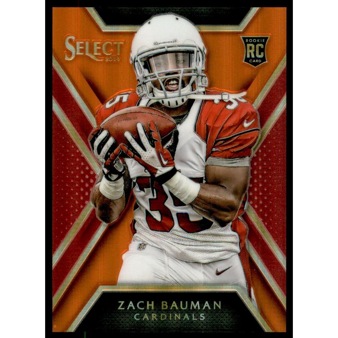 2014 Select Prizm Orange #153 Zach Bauman