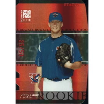 2003 Donruss Elite Status #193 Vinny Chulk ROO/50