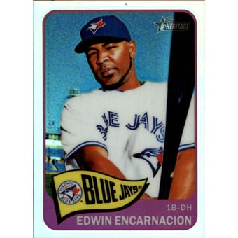 2014 Topps Heritage Chrome Refractors #145 Edwin Encarnacion