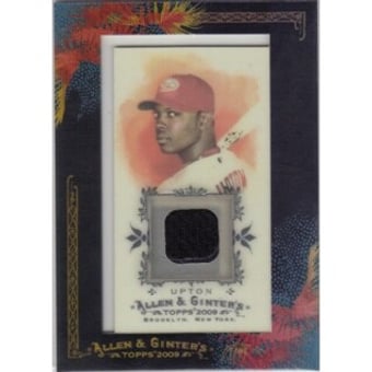 2009 Topps Allen and Ginter Relics #JU Justin Upton Jsy D