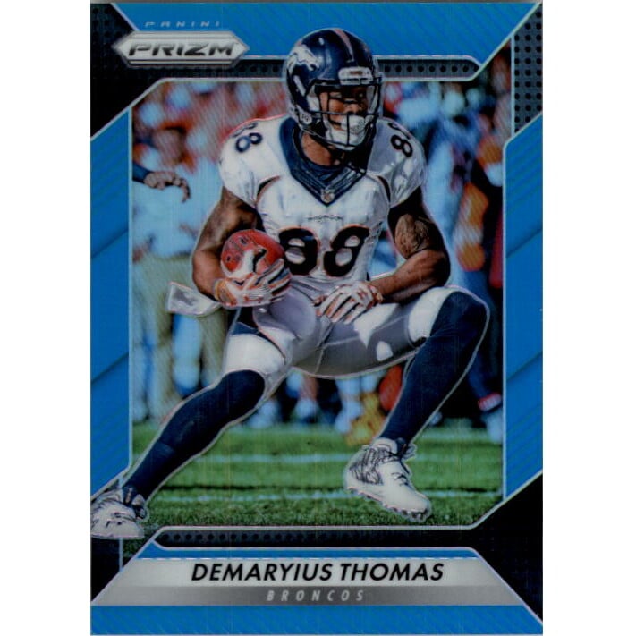 2016 Panini Prizm Prizms Light Blue #134 Demaryius Thomas. rookie card picture