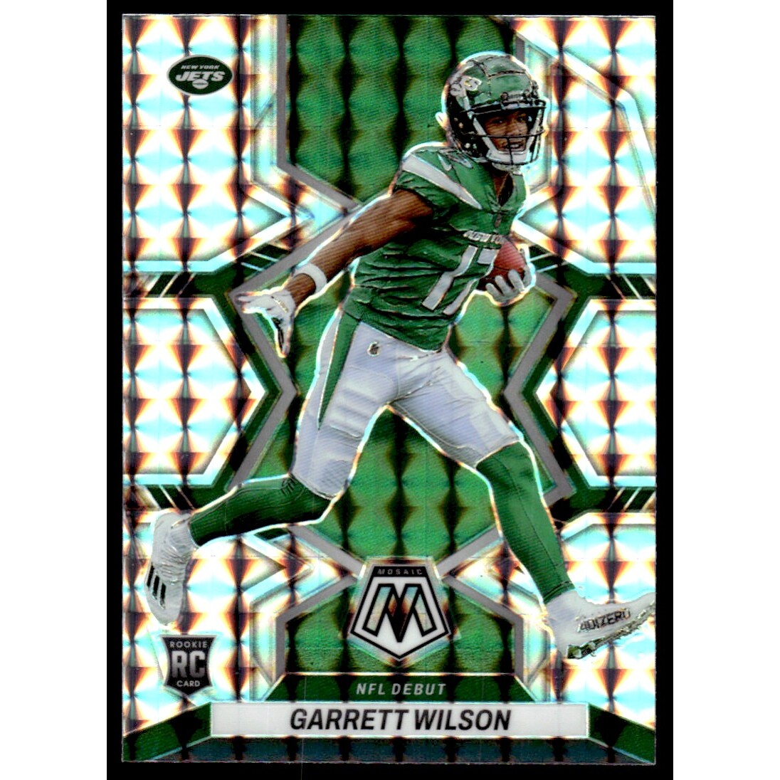 2022 Panini Mosaic Mosaic #276 Garrett Wilson DEB 2022 Panini Mosaic Mosaic #276 Garrett Wilson DEB