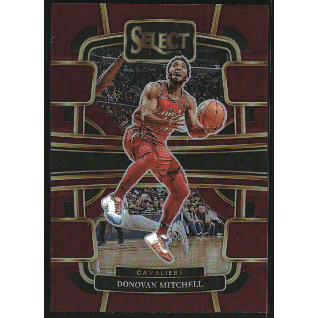 2023-24 Select Prizms Maroon #38 Donovan Mitchell