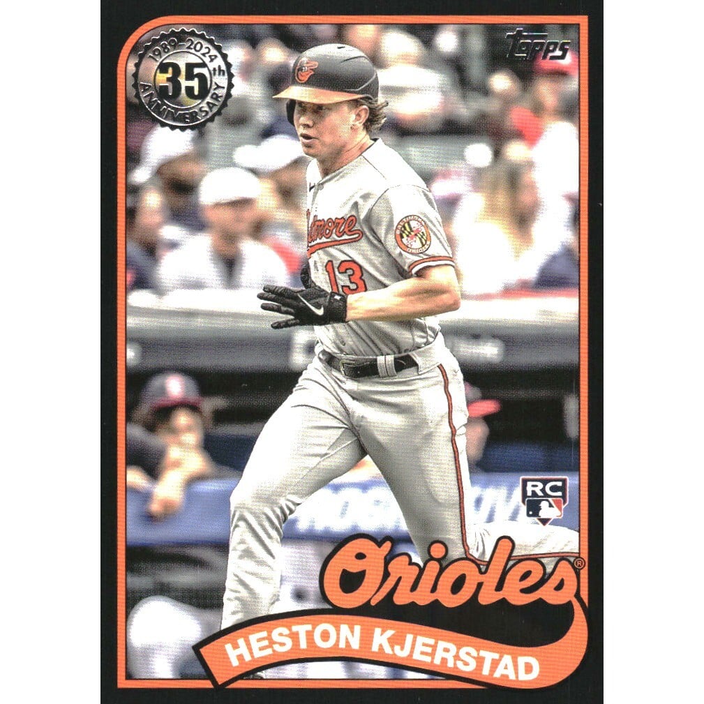 2024 Topps '89 Topps Series 2 Black #89B218 Heston Kjerstad