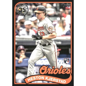 2024 Topps '89 Topps Series 2 Black #89B218 Heston Kjerstad