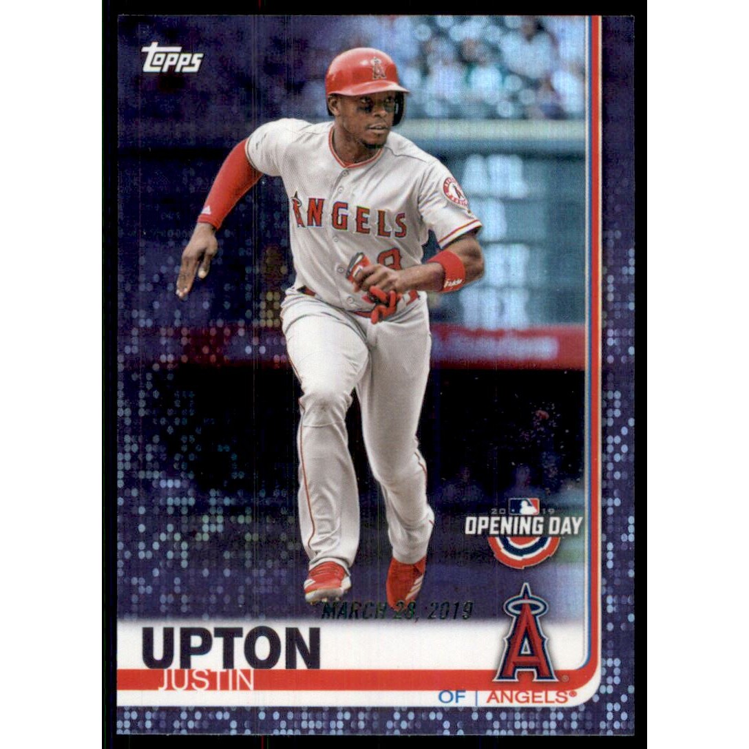 2019 Topps Opening Day Purple Foil #56 Justin Upton 2019 Topps Opening Day Purple Foil #56 Justin Upton
