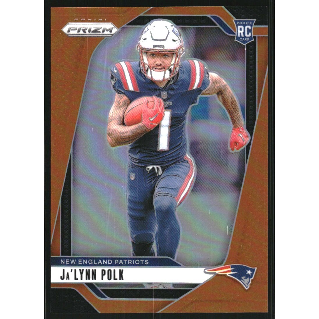 2024 Panini Prizm Prizms Orange #339 Ja'Lynn Polk