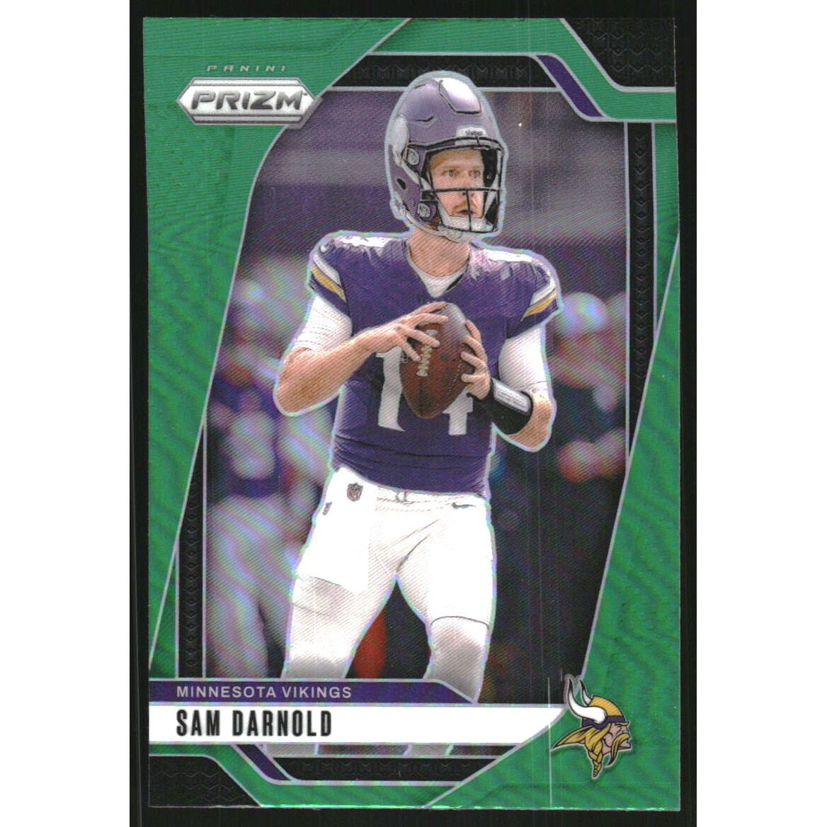 2024 Panini Prizm Prizms Green #185 Sam Darnold