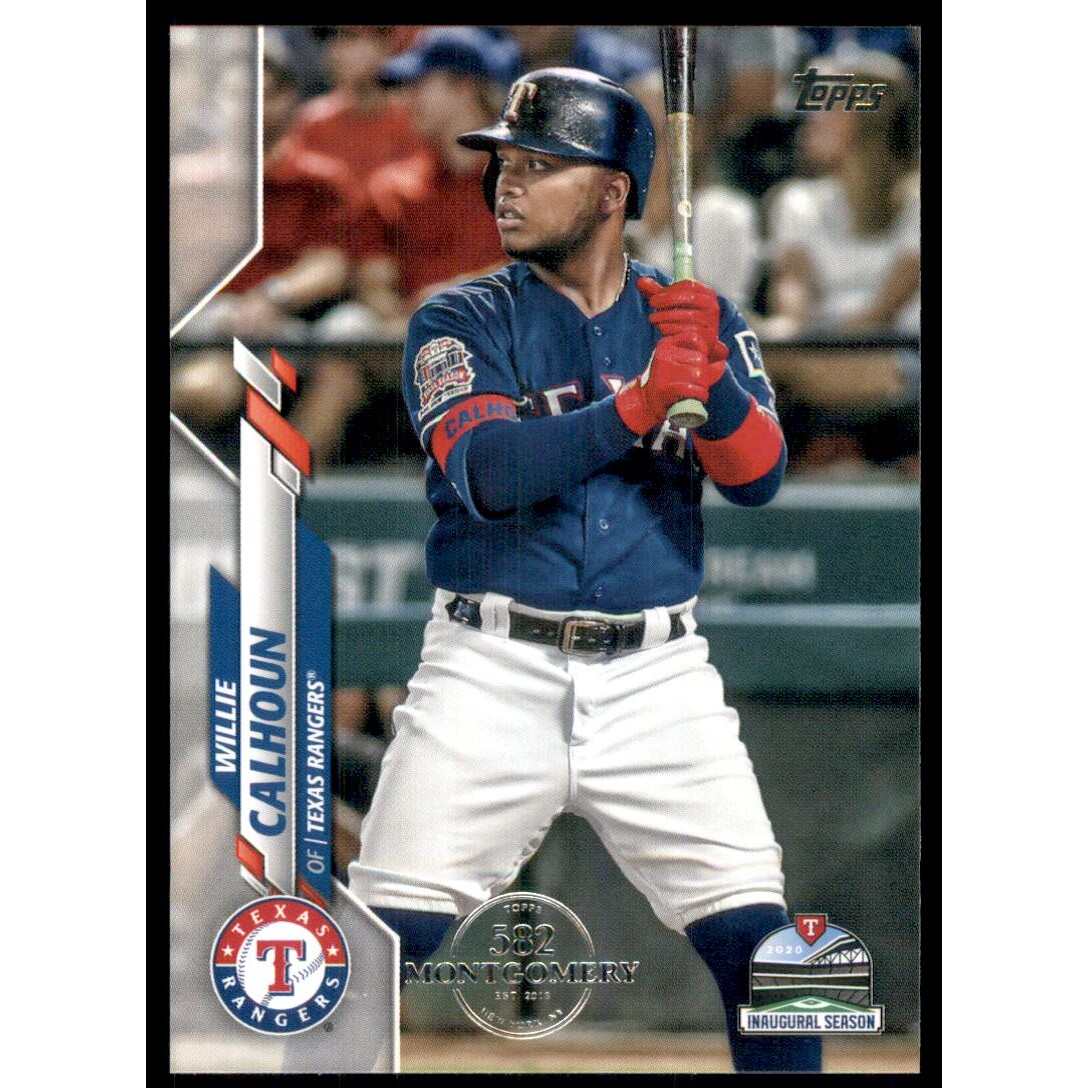 2020 Topps Factory Set 582 Montgomery Club #582 Willie Calhoun