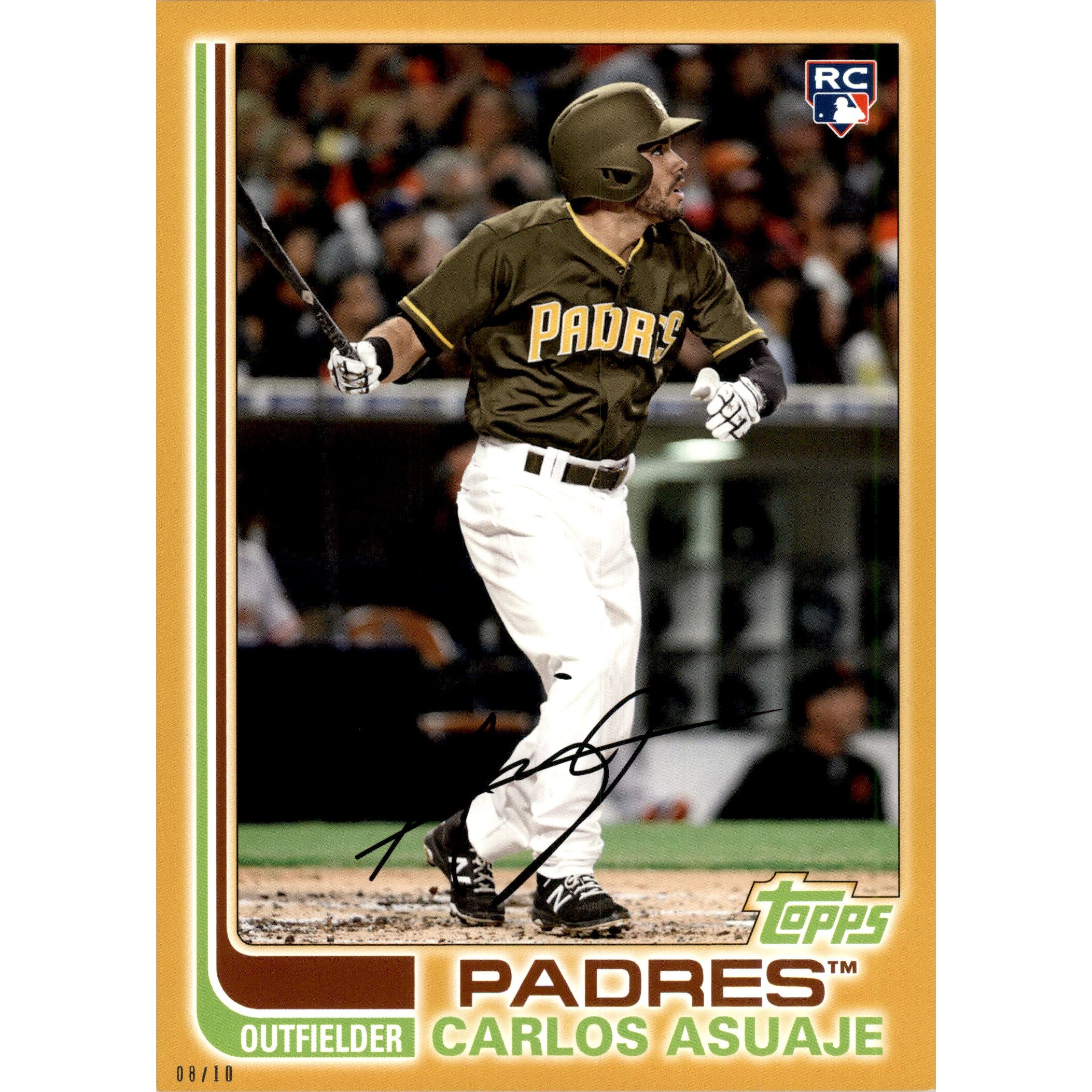 2017 Topps Archives 5x7 Gold #142 Carlos Asuaje