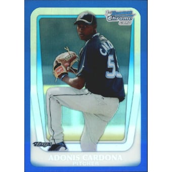 2011 Bowman Chrome Prospects Blue Refractors #BCP96 Adonis Cardona