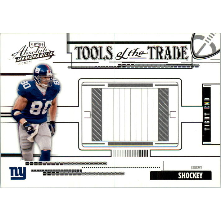 2005 Absolute Memorabilia Tools of the Trade Black #40 Jeremy Shockey