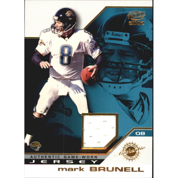 2002 Pacific Game Worn Jerseys #18 Mark Brunell
