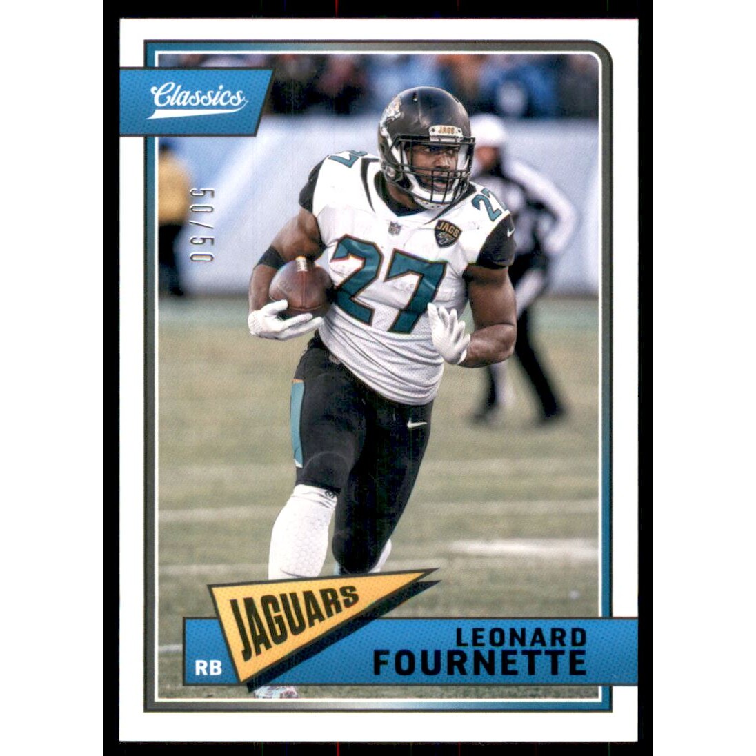 2018 Classics Blank Back #47 Leonard Fournette