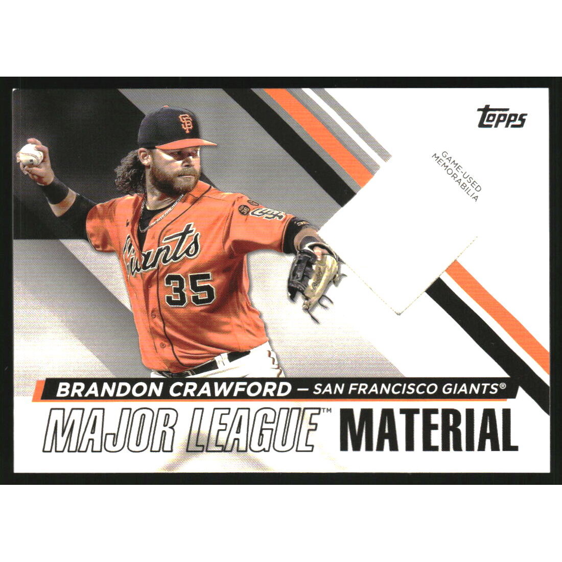 2024 Topps Major League Material #MLM2BC Brandon Crawford S2