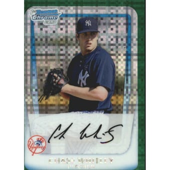 2011 Bowman Chrome Prospects Green X-Fractors #BCP155 Chase Whitley
