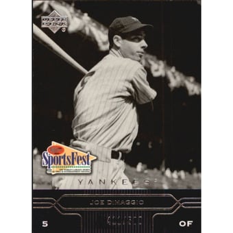 2004 Upper Deck Sportsfest #SF8 Joe DiMaggio