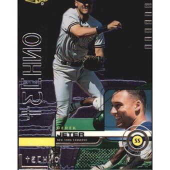 1999 UD Ionix #78 Derek Jeter TECH