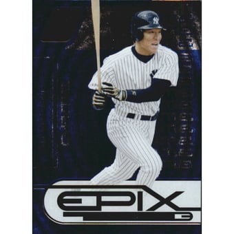 2005 Zenith Epix Blue Game #17 Hideki Matsui