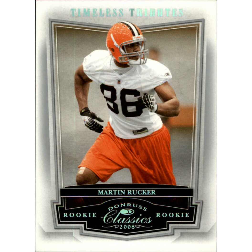 2008 Donruss Classics Timeless Tributes Silver #238 Martin Rucker. rookie card picture