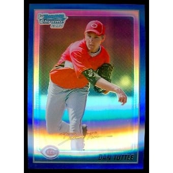 2010 Bowman Chrome Prospects Blue Refractors #BCP193A Dan Tuttle