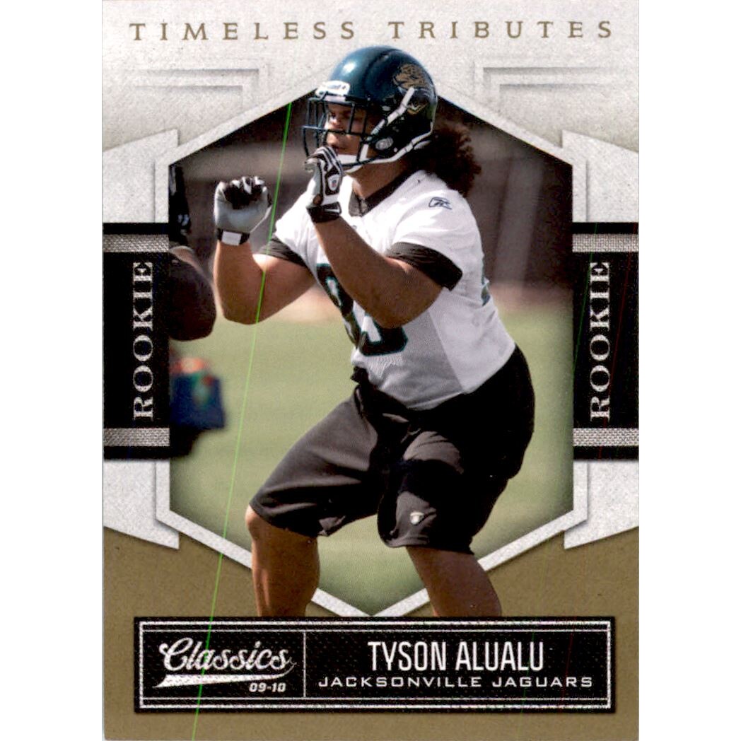 2010 Classics Timeless Tributes Gold #199 Tyson Alualu