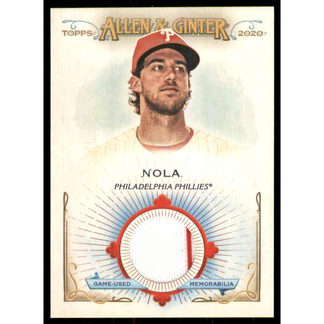 2020 Topps Allen and Ginter Relics #FSRBAN Aaron Nola B