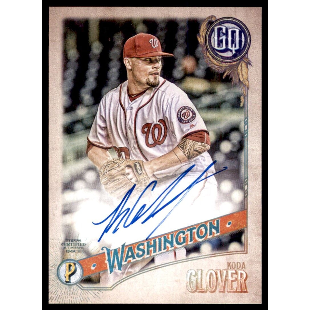 2018 Topps Gypsy Queen Autographs #GQAKG Koda Glover. rookie card picture