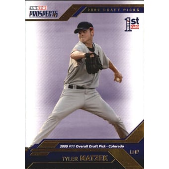2009 TRISTAR Prospects Plus Gold #10 Tyler Matzek