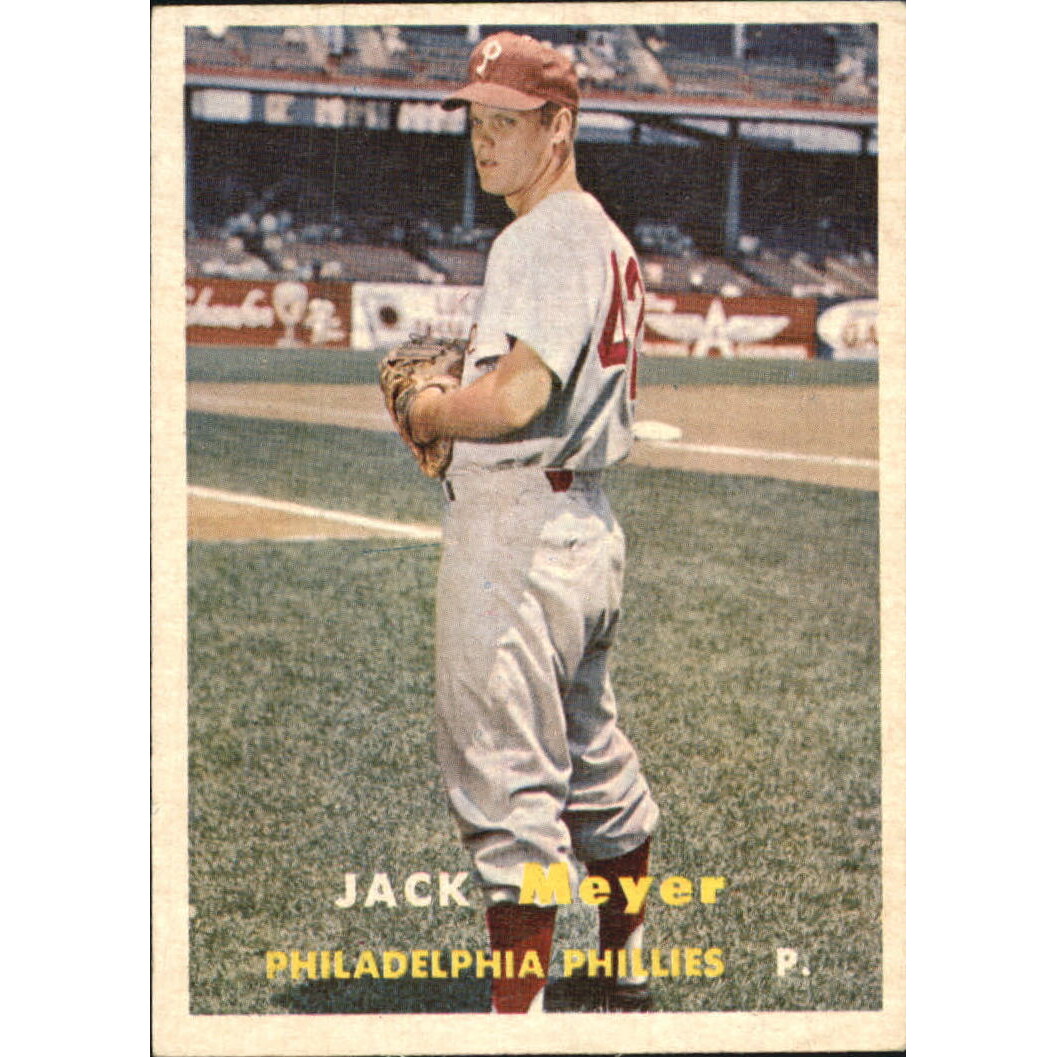 1957 Topps #162 Jack Meyer