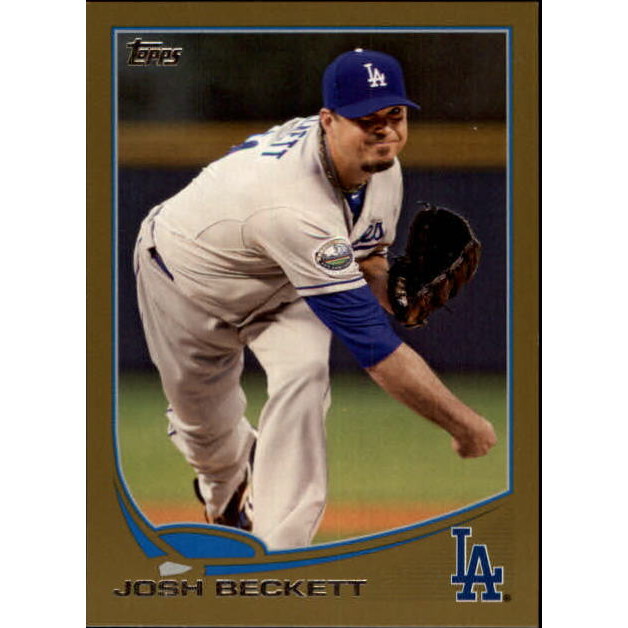 2013 Topps Mini Gold #219 Josh Beckett