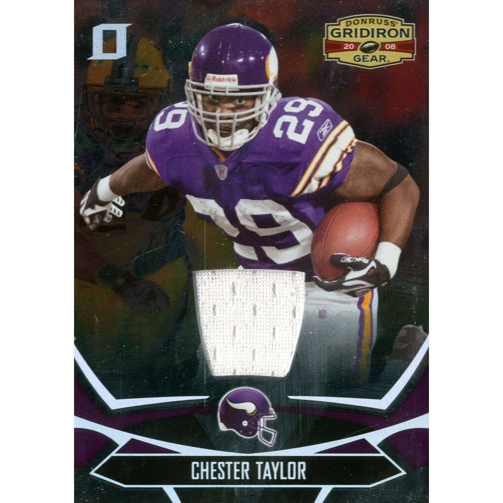 2008 Donruss Gridiron Gear Jerseys O’s #57 Chester Taylor 2008 Donruss Gridiron Gear Jerseys O’s #57 Chester Taylor