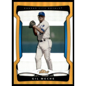 2009 Finest Refractors Gold #123 Gil Meche